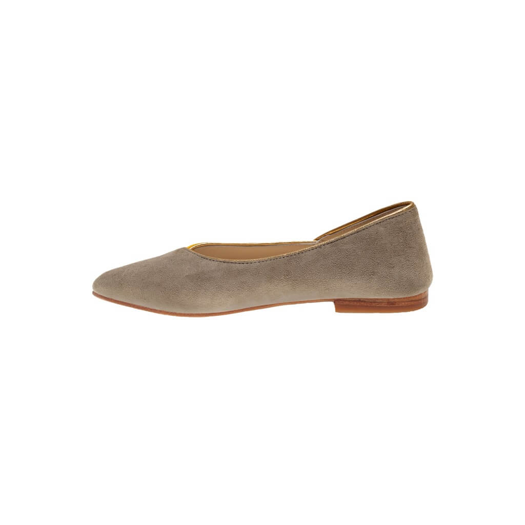 Audrey in Nimbus Grey and Buttercup Yellow