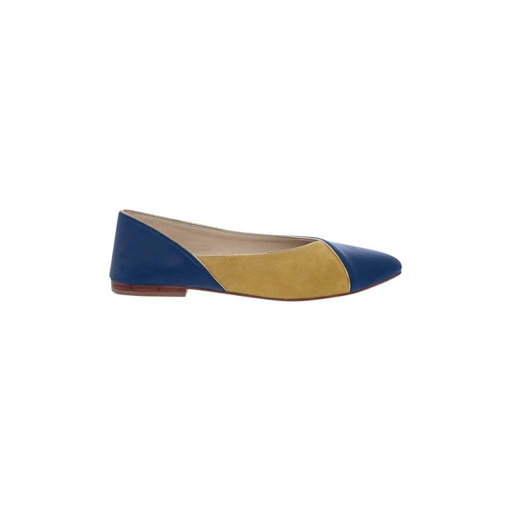 Audrey in Cobalt Blue and Lemon Drop Yellow | Women's Flat Dress Shoes | Perfect for Weddings | Smoochies Shoes smoochiesshoes Audrey in Cobalt Blue and Lemon Drop Yellow | Women's Flat Dress Shoes | Perfect for Weddings | Smoochies Shoes smoochiesshoes