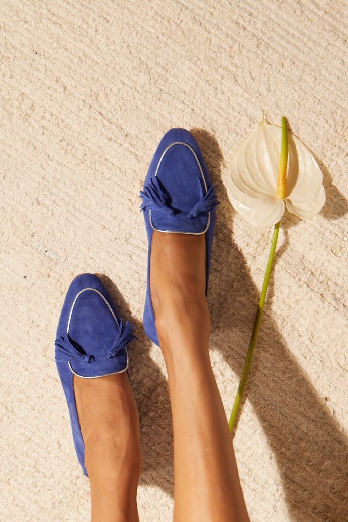 Diana in Periwinkle