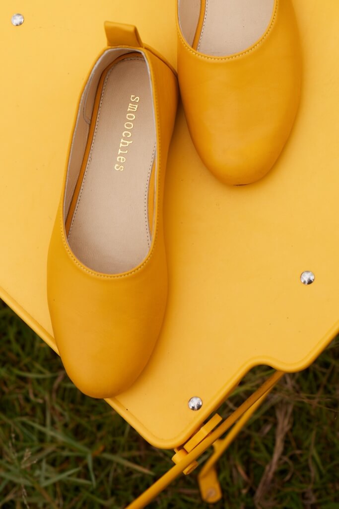 Liz in Buttercup Yellow