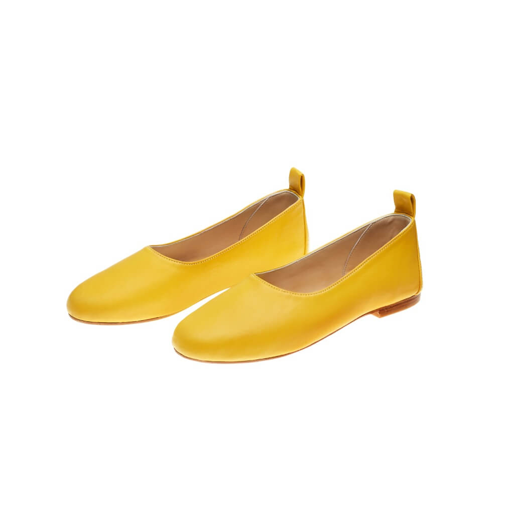 Liz in Buttercup Yellow