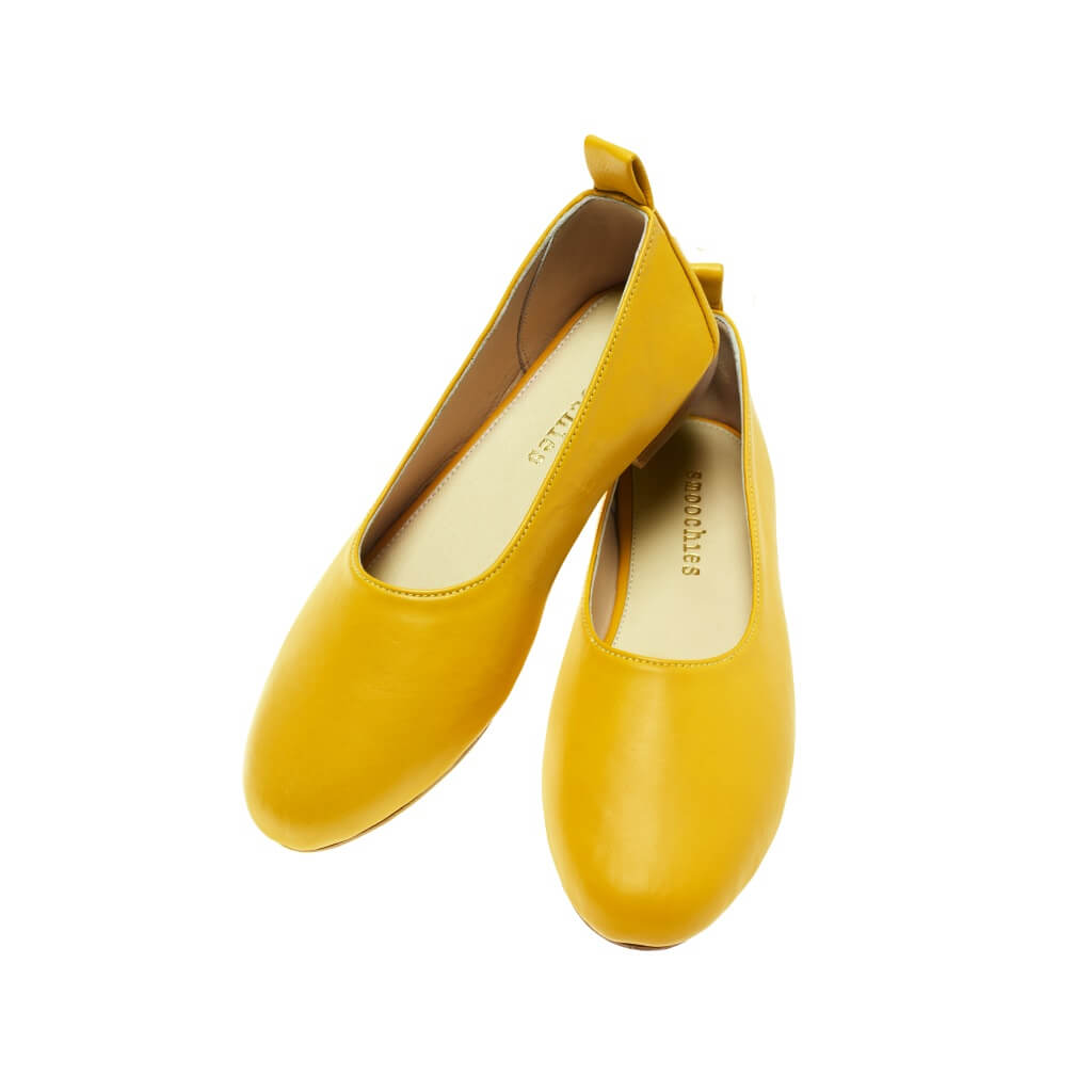 Liz in Buttercup Yellow