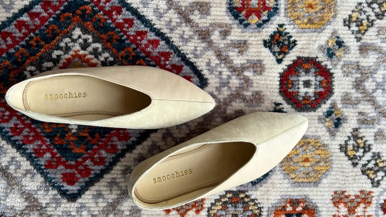 Comfortable Handmade Leather Flats Smoochies Shoes
