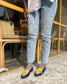 Diana in Cobalt Blue and Lemon Drop Yellow