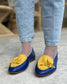 Diana in Cobalt Blue and Lemon Drop Yellow